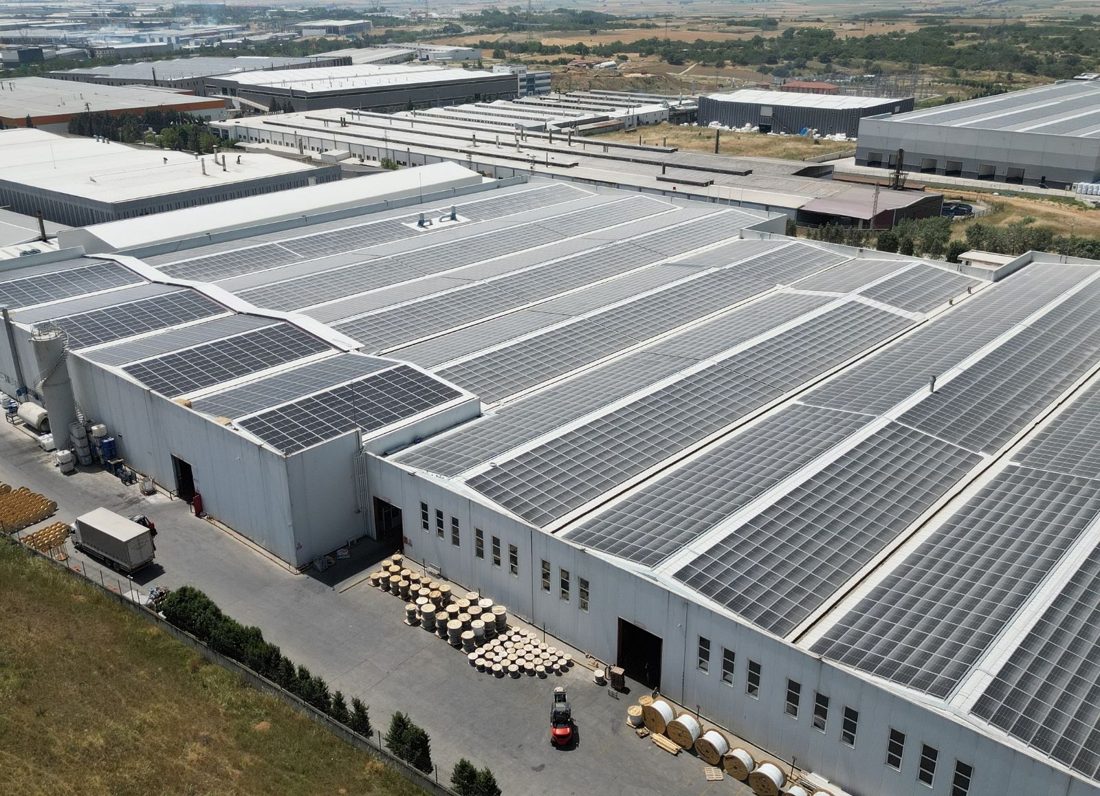Tekirdağ Fabrika Çatı GES